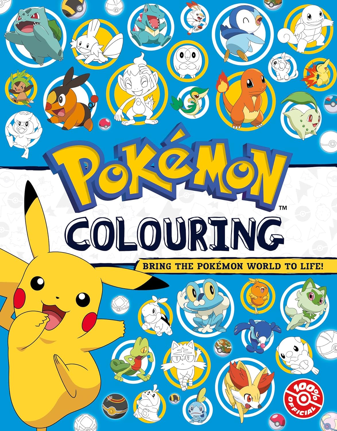 Pokemon Colouring: A new official Pokemon Colouring Book - perfe