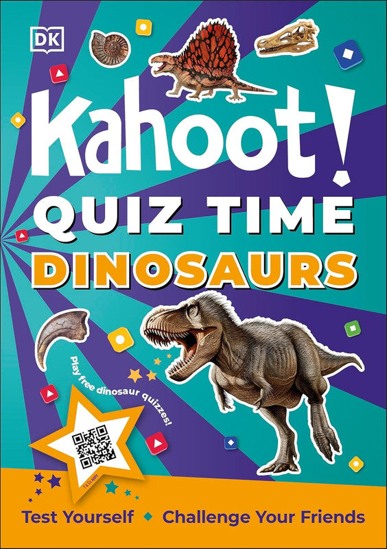 Kahoot! Quiz Time Dinosaurs: Test Yourself Challenge Your Friends 250 Trivia Questions (with QR Codes Inside for 150 Interactive Bonus Questions) ���������ï