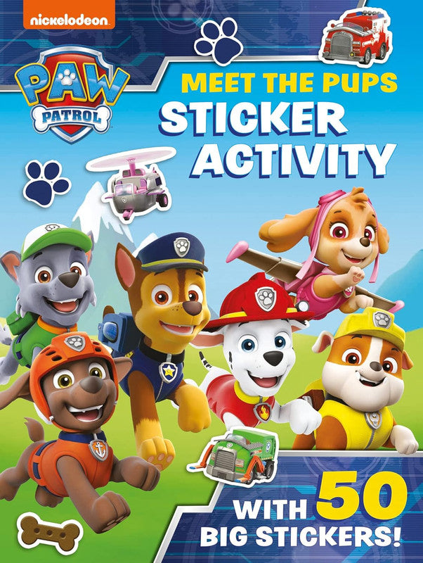 PAW PATROL: MEET THE PUPS STICKER ACTIVITY