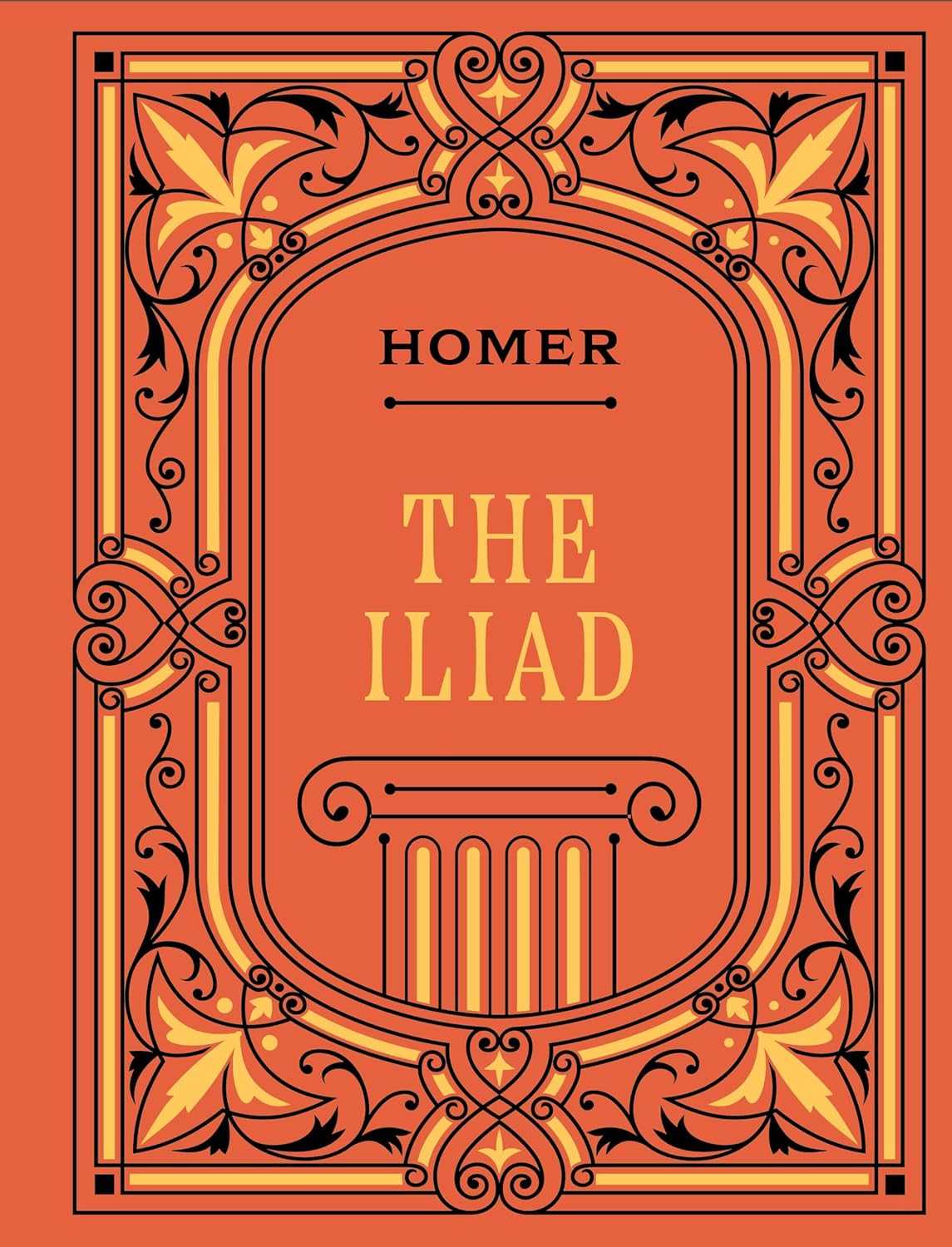 The Iliad: Homer (Chartwell Deluxe Editions) Hardcover