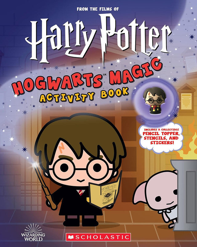 From the Films of Harry Potter: Hogwarts Magic Activity Book with pencil topper