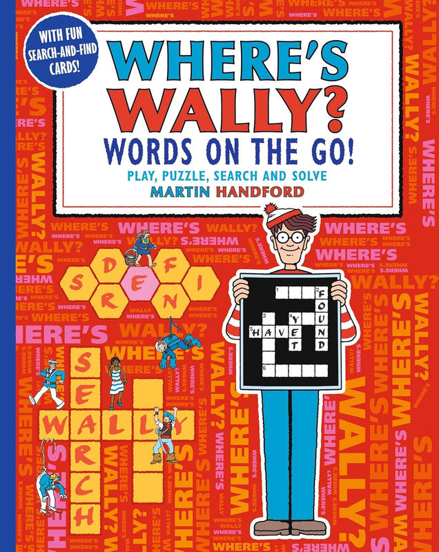 Where's Wally? Words on the Go! Play, Puzzle, Search and Solve: screen-free boredom-busting fun for boys and girls aged 5 and up