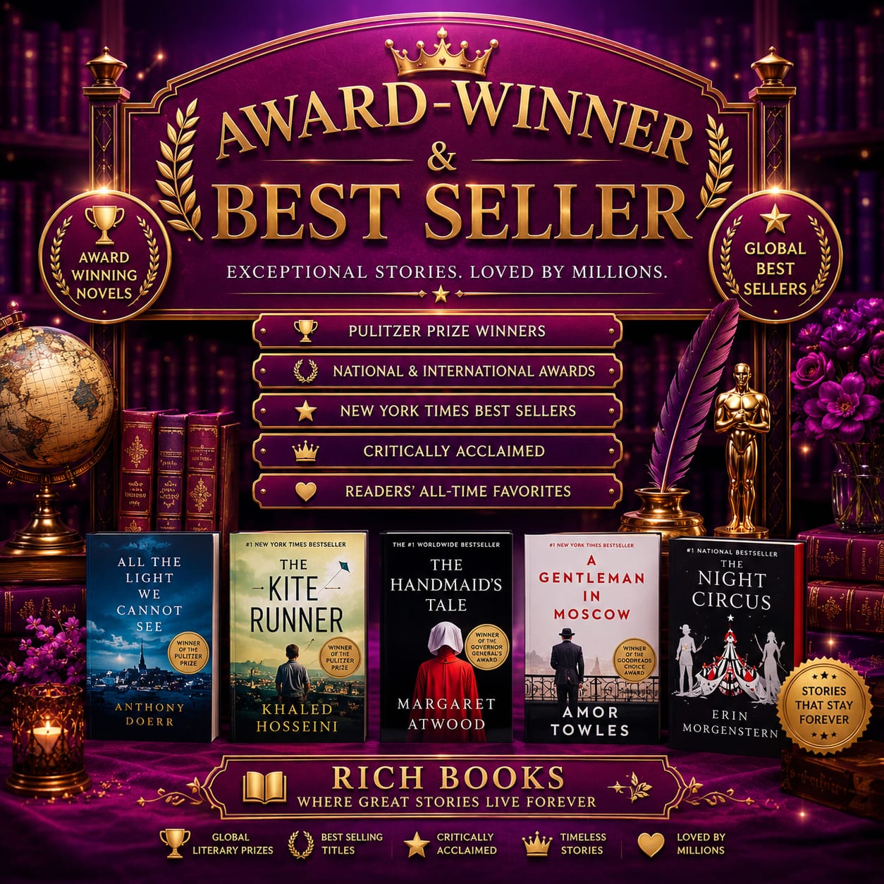 The Award-Winners & Bestsellers