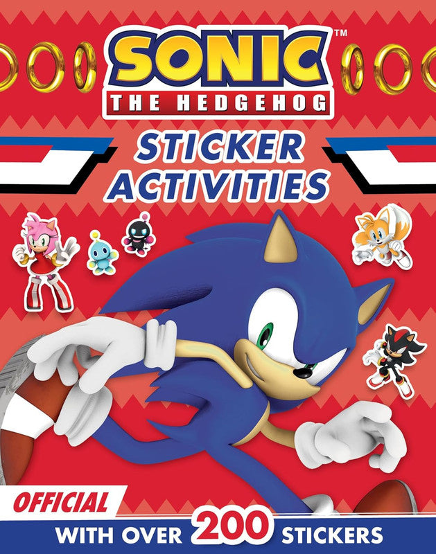 SONIC THE HEDGEHOG STICKER ACTIVITIES BOOK