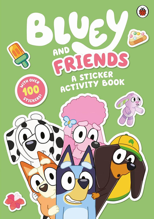 Bluey: Bluey and Friends: A Sticker Activity Book Paperback