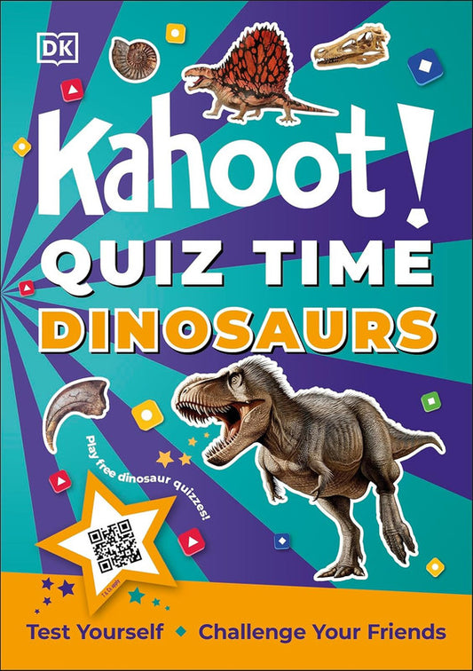 Kahoot! Quiz Time Dinosaurs: Test Yourself Challenge Your Friends        250 Trivia Questions (with QR Codes Inside for 150 Interactive Bonus Questions) ���������ï