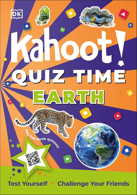 Kahoot! Quiz Time Earth: Test Yourself Challenge Your Friends Paperback250 Trivia Questions (with QR Codes Inside for 150 Interactive Bonus Questions)