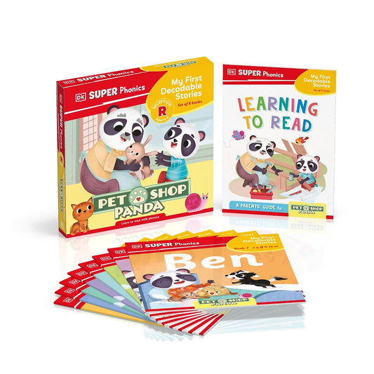 Dk Super Phonics My First Decodable Stories Pet Shop Panda