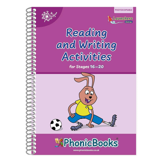 Phonic Books Dandelion Launchers Extras Stages 16-20 Reading and Writing Activities (Phonic Books Beginner Decodable) Paperback
