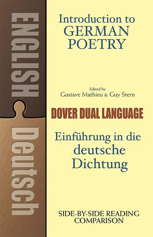 Introduction to German Poetry: A Dual-Language Book (Dover Dual Language German) Paperback