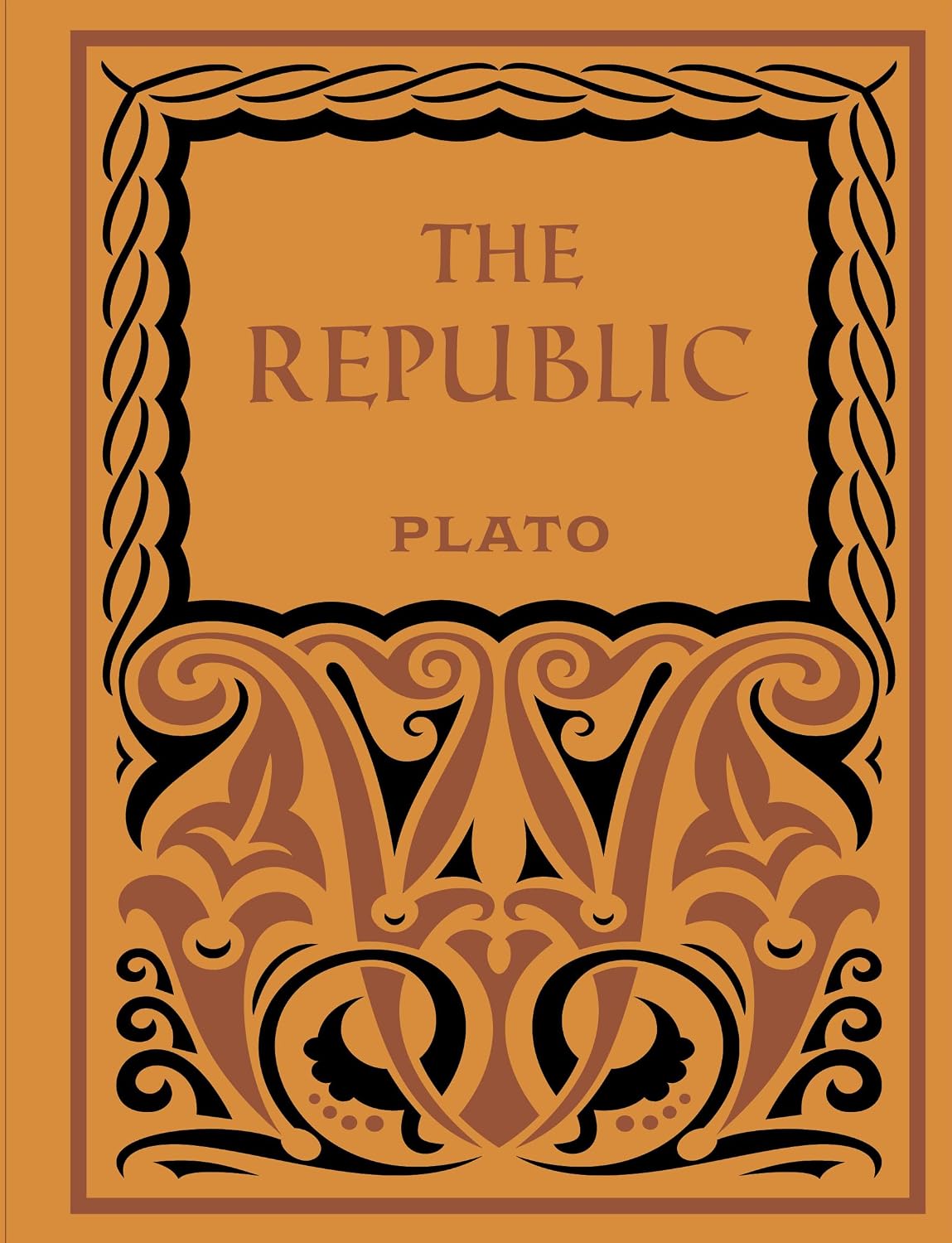 The Republic: by Plato (Chartwell Deluxe Editions) Hardcover