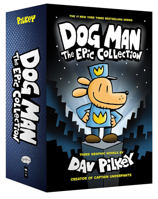Dog Man: Dog Man 1-3: The Epic Collection