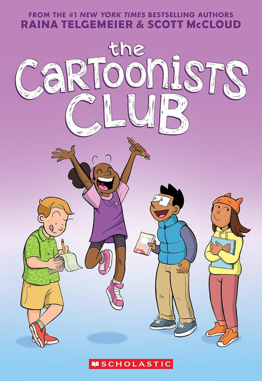The Cartoonists Club: A graphic novel Paperback