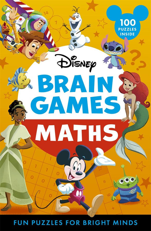 Disney Brain Games: Maths: Fun puzzles for bright minds